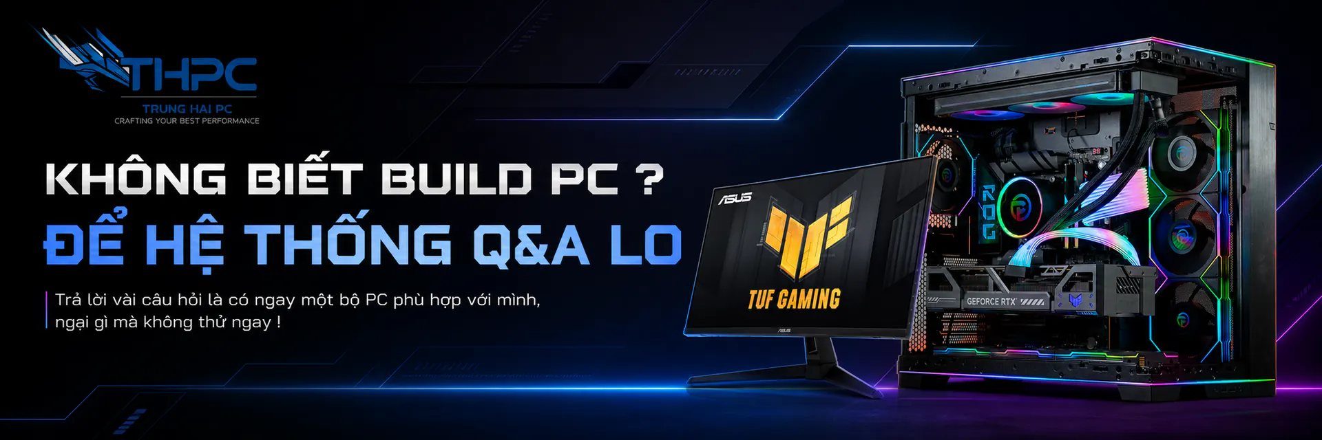 Banner PC Gaming Trung Hai PC