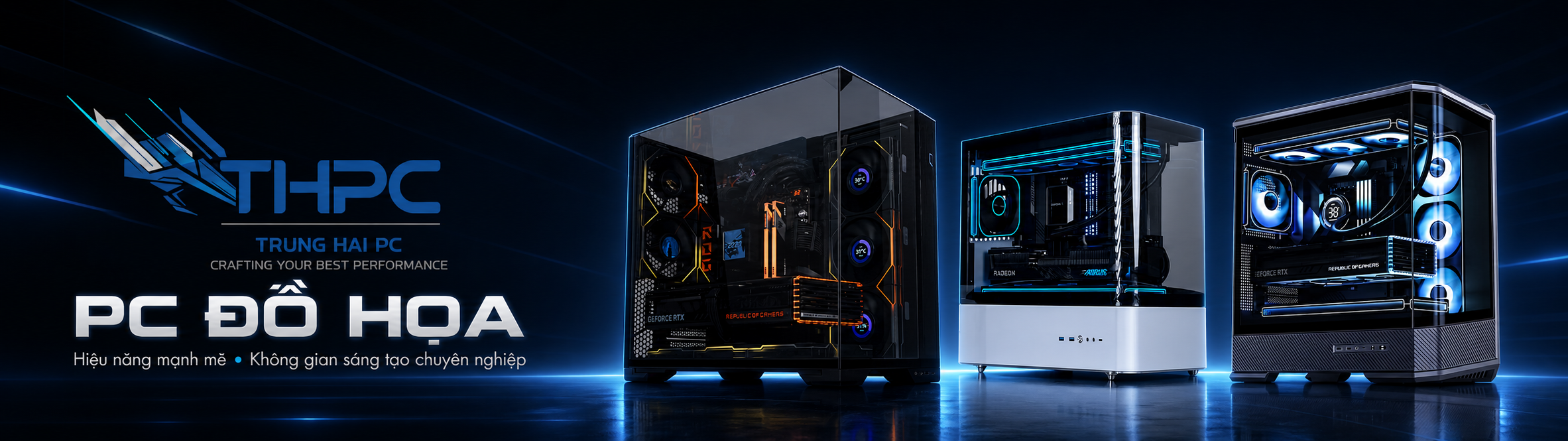 Banner PC Đồ Họa TrungHaiPC