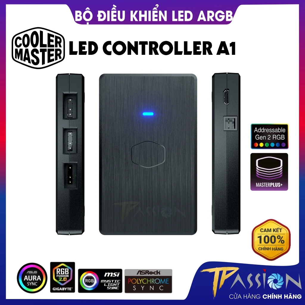 Bộ điều khiển LED Cooler Master RGB LED Controller - NEW