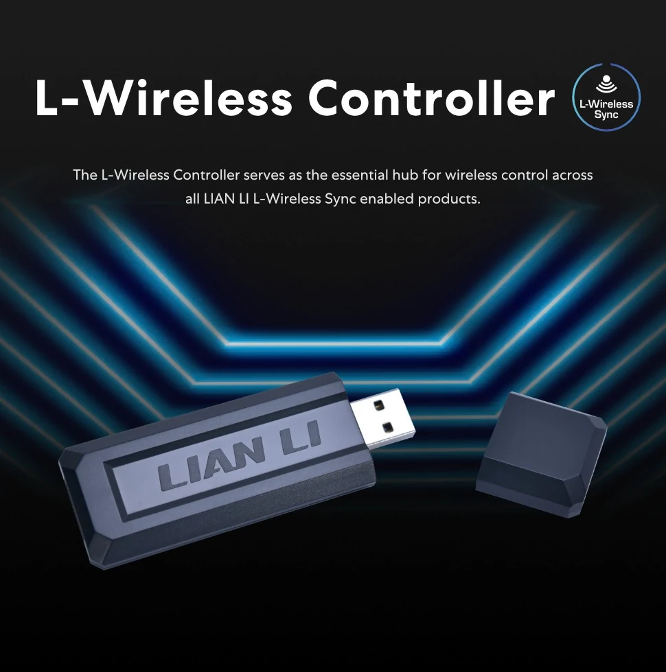Bộ điều khiển Lian Li L-Wireless Controller RF-T-B Black - NEW