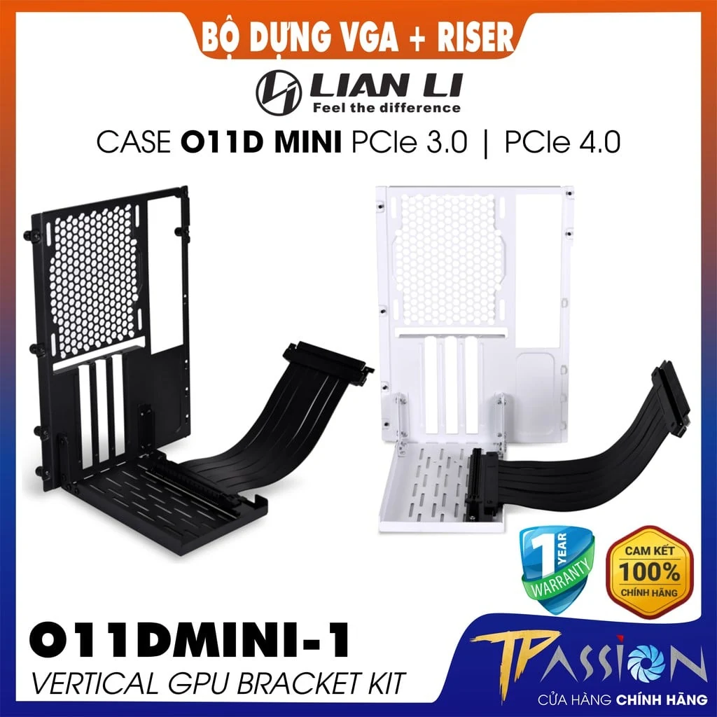 Bộ dựng VGA Lian Li O11D MINI / O11 AIR MINI Vertical Bracket Kit Gen 3 - NEW