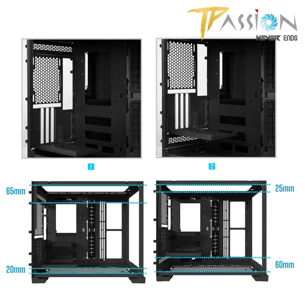 Bộ dựng VGA Lian Li O11DXL-1 Vertical GPU Bracket Kit PCI-e 3.0 - NEW