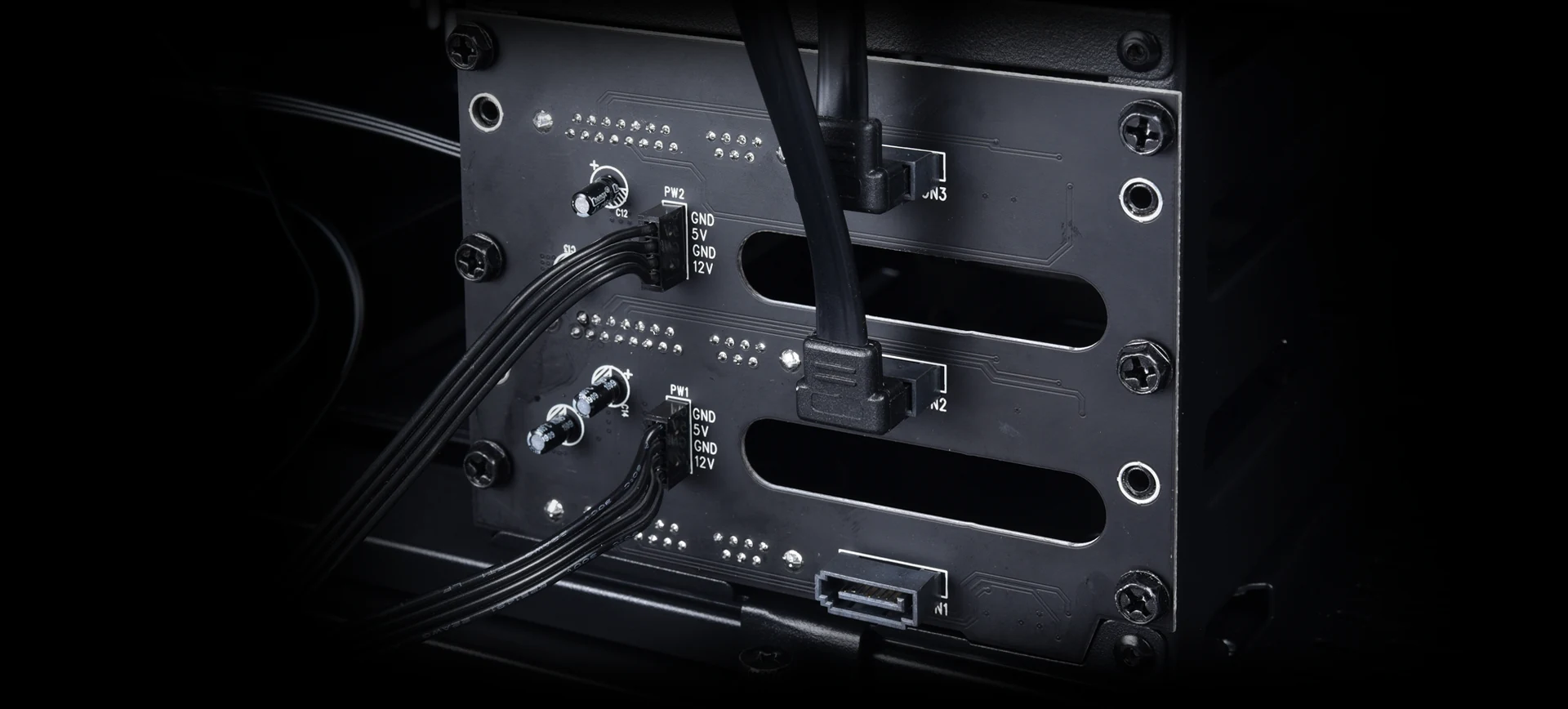 Bộ Hot Swap Lian Li LANCOOL II-3X Hot Swappable Back Plate - NEW