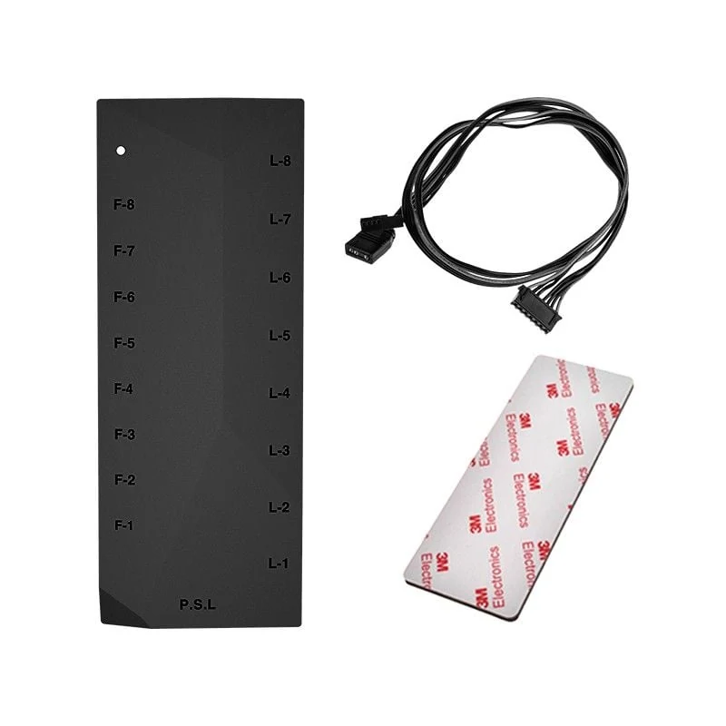 Bộ Hub ID-Cooling HA-01 ARGB Fan Hub kèm Remote Control - NEW