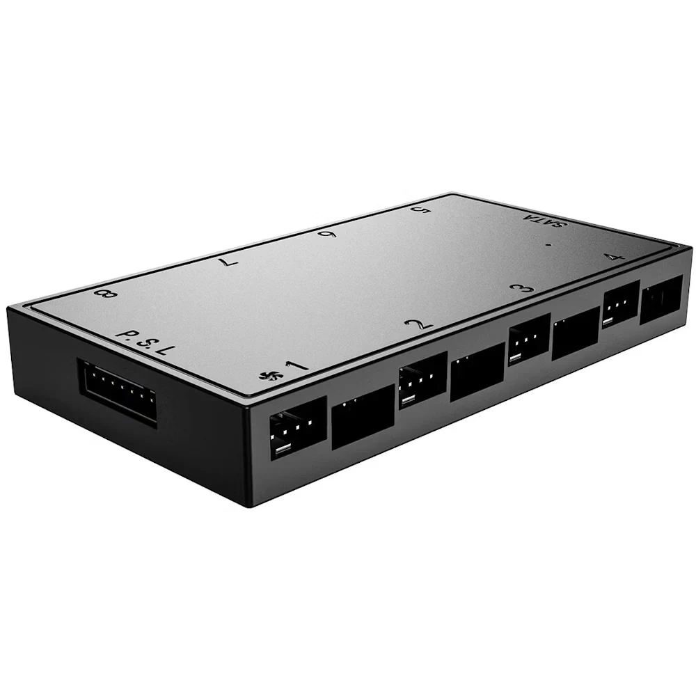 Bộ Hub ID-Cooling HA-08 ARGB PWM Fan Hub - NEW