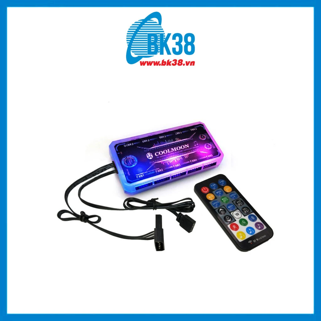 Bộ Hub Khiển Led ARGB Coolmoon PA1 Sync Mainboard - NEW