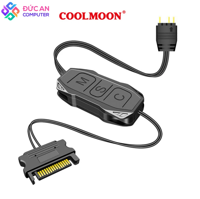Bộ Hub Khiển Led Coolmoon SK3 ARGB - NEW