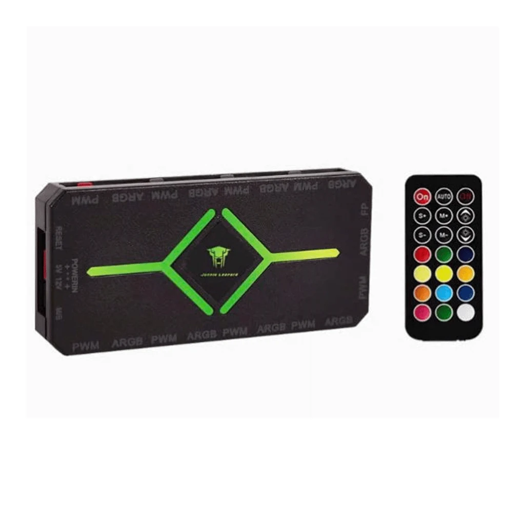 Bộ Hub + Remote Leopard ARGB Black - NEW