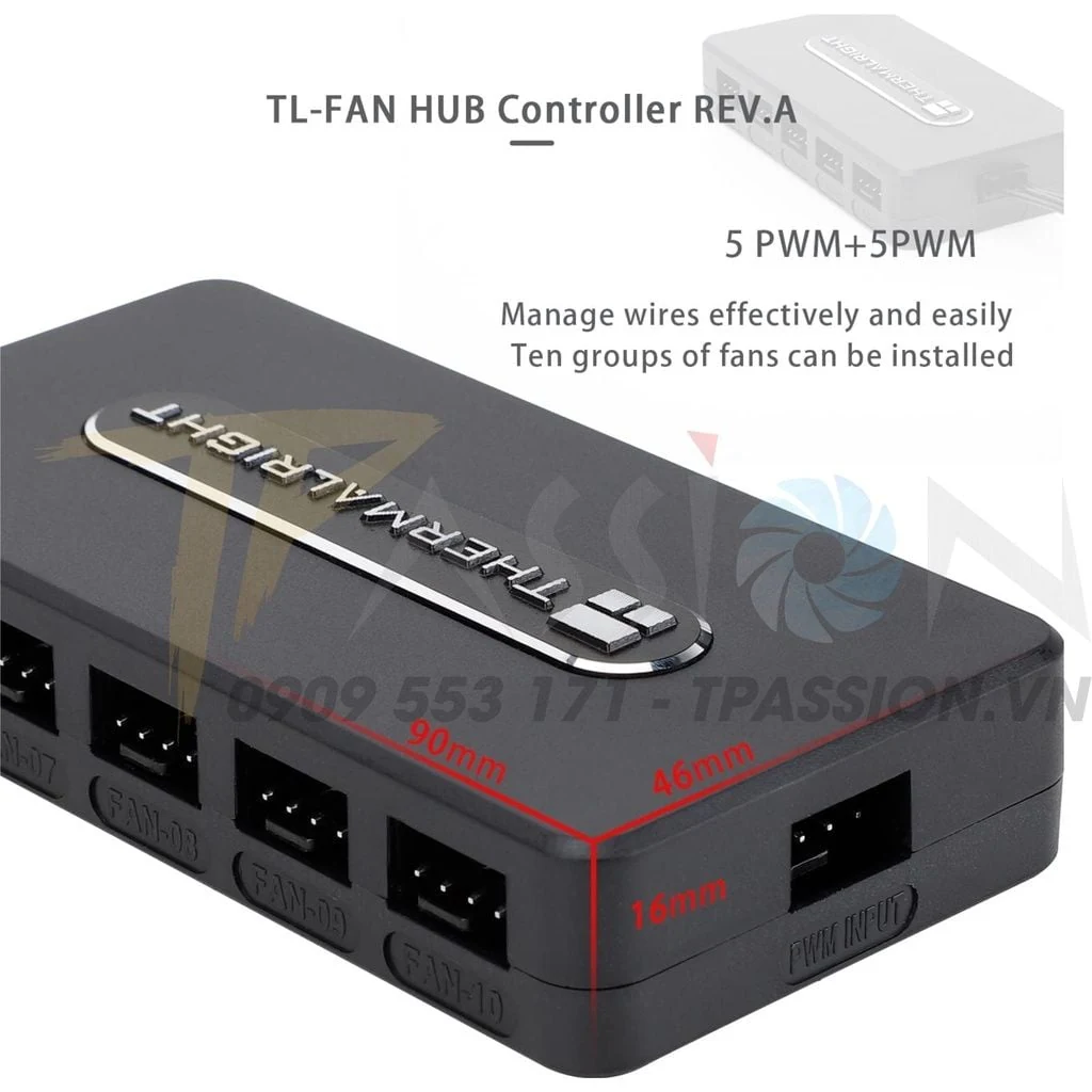 Bộ Hub Thermalright TL-FAN HUB X4 - NEW