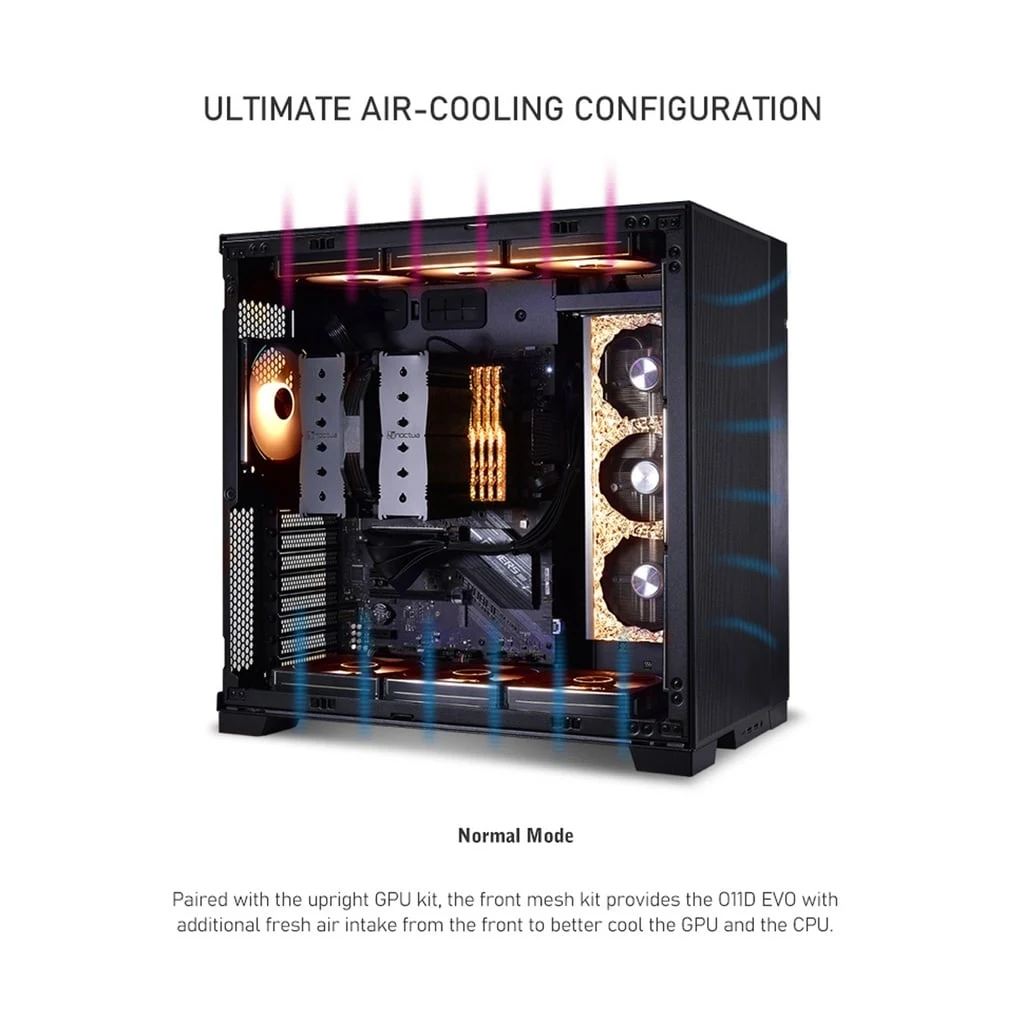 Bộ mặt lưới Lian Li O11D EVO RGB Front Mesh Kit - NEW