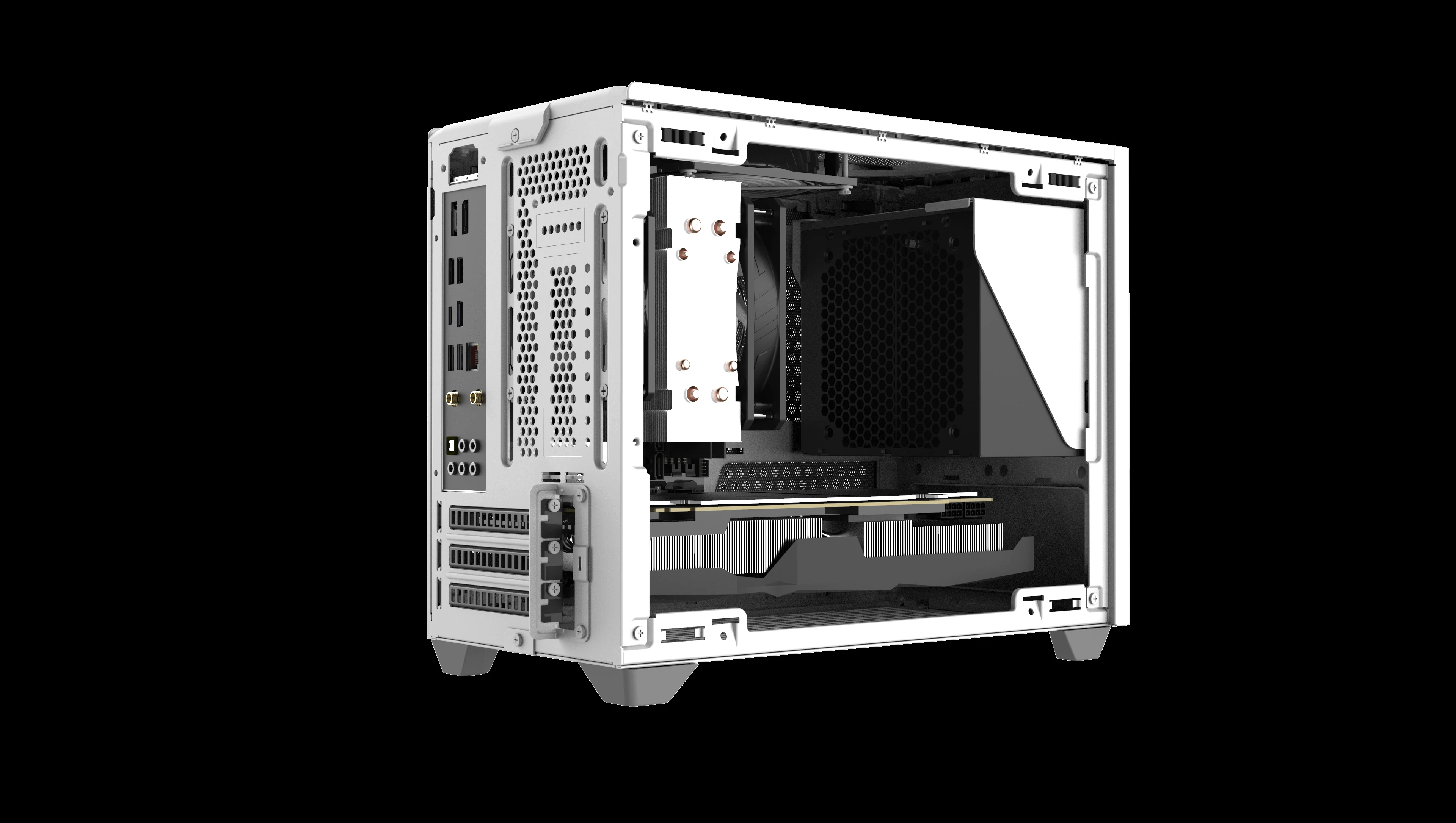 Bracket nguồn Cooler Master REF PSU Bracket SFX MasterBox NR200 Series Black - NEW