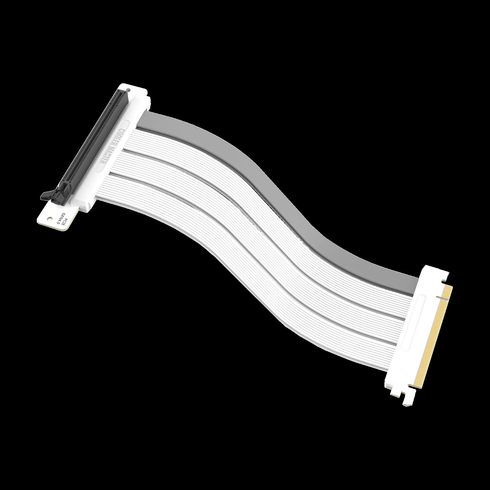 Cáp Riser Cooler Master Riser Cable PCIe 4.0 x16 300mm White - NEW