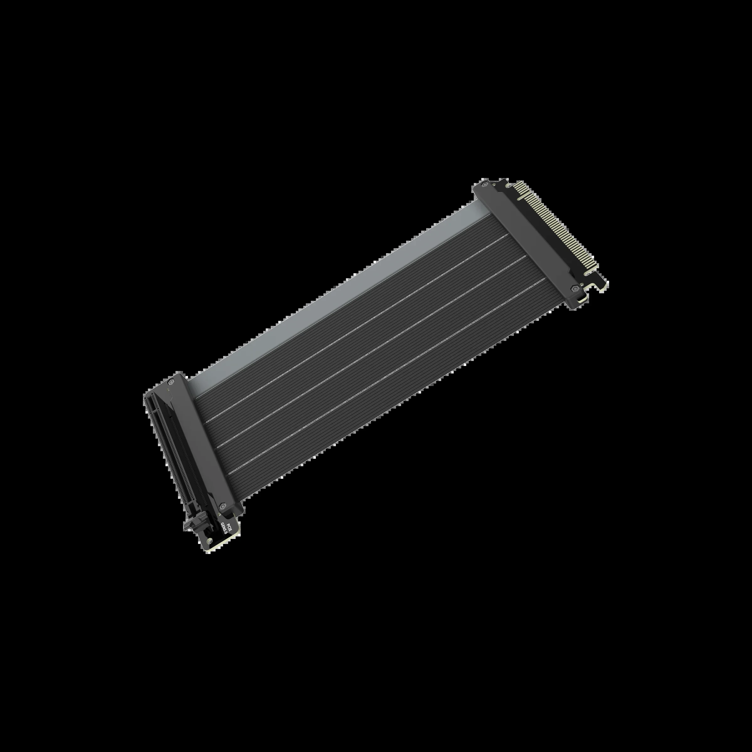 Cáp Riser Cooler Master Riser Cable PCIe 5.0 x16 200mm Black - NEW