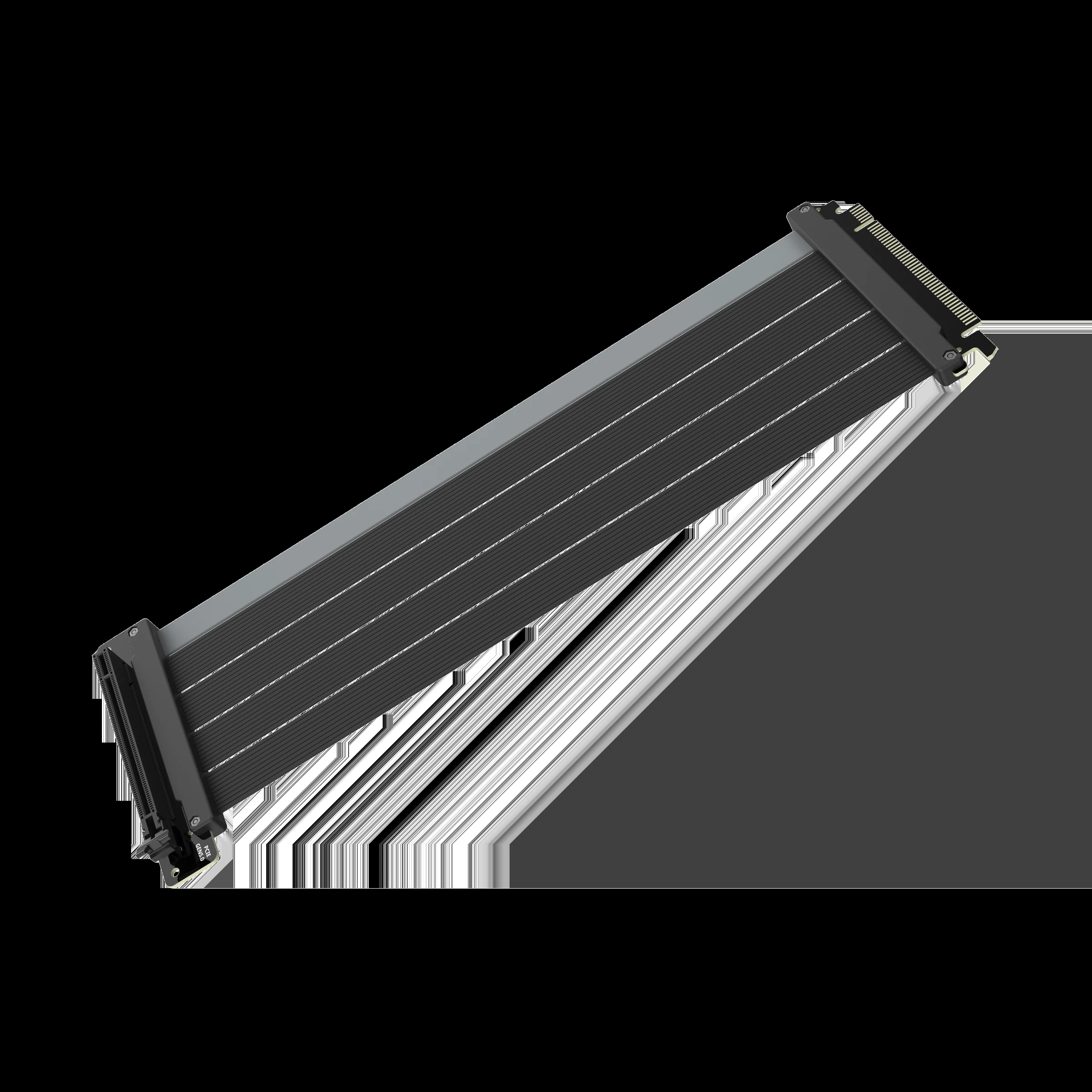 Cáp Riser Cooler Master Riser Cable PCIe 5.0 x16 300mm Black - NEW