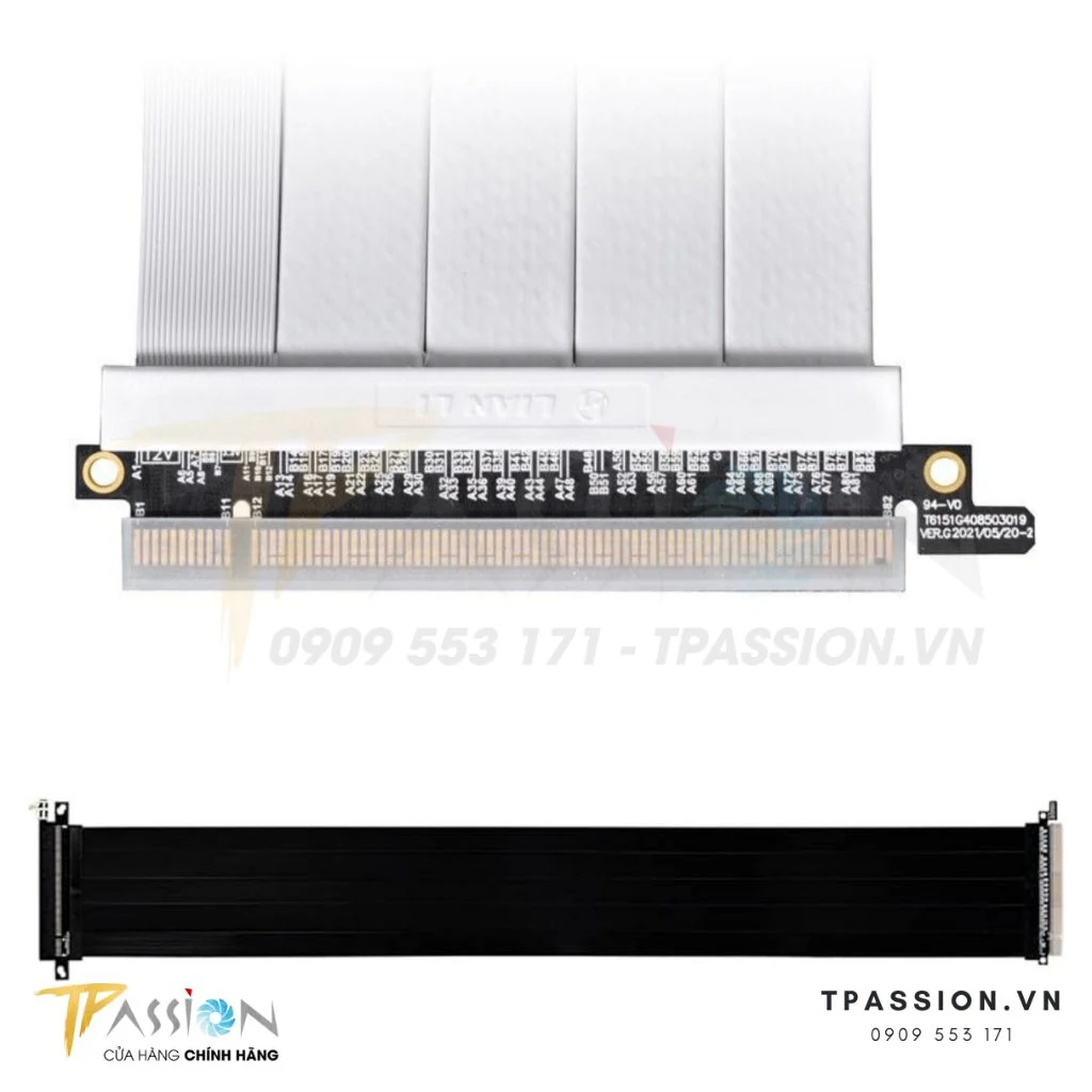 Cáp Riser Lian Li PCI-e 4.0 x16 Riser Cable PW-PCI-4-24 240mm - NEW