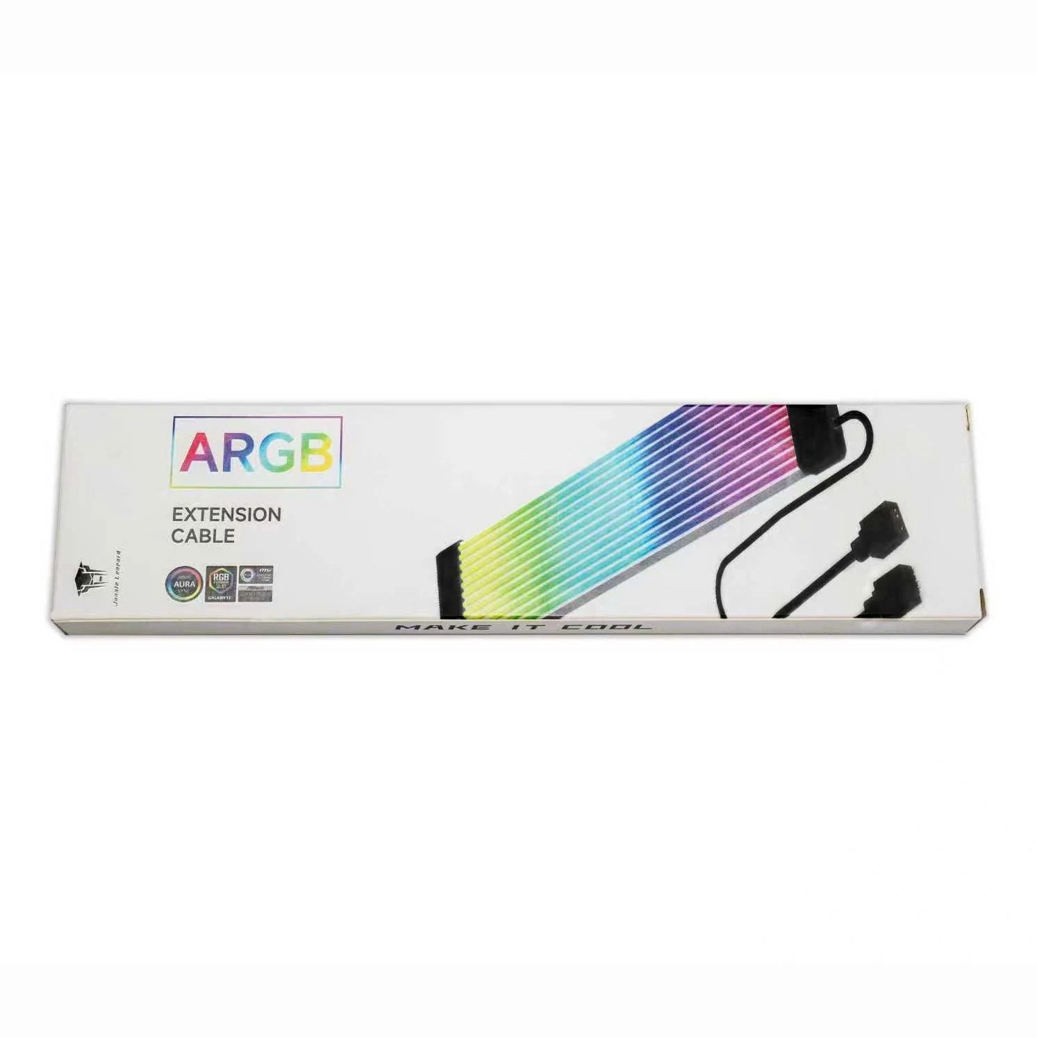 Cover dây nguồn Leopard ARGB 8 Pin CPU/VGA White - NEW
