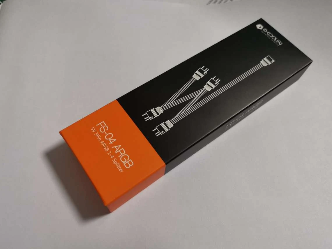 Dây chia ID-Cooling FS-06 ARGB 5V 3Pin 1 ra 6 - NEW
