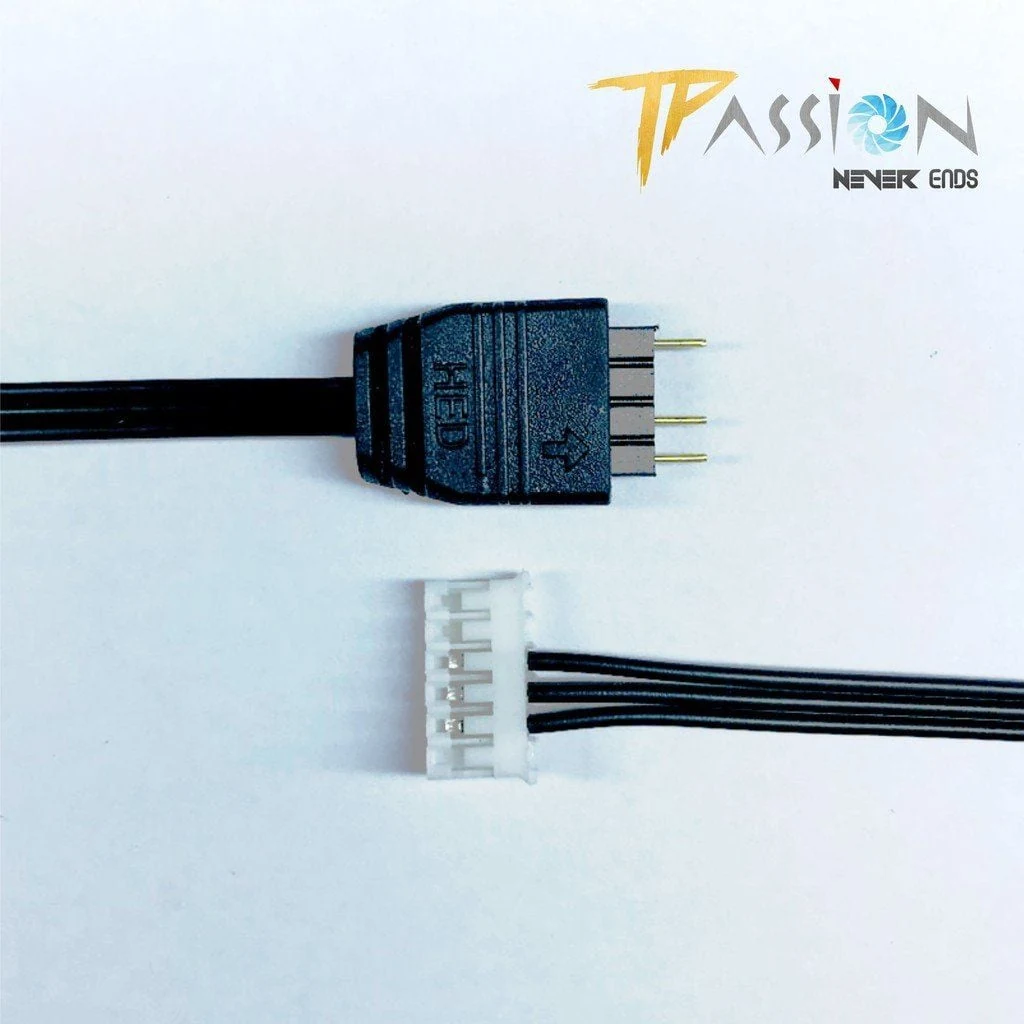 Dây chuyển cổng 4 Pin Hub Coolmoon ra LED 5V 3 Pin ARGB - NEW