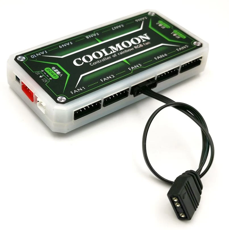 Dây chuyển nguồn 5V ARGB Sync Main ra 6 Pin Hub Coolmoon - NEW