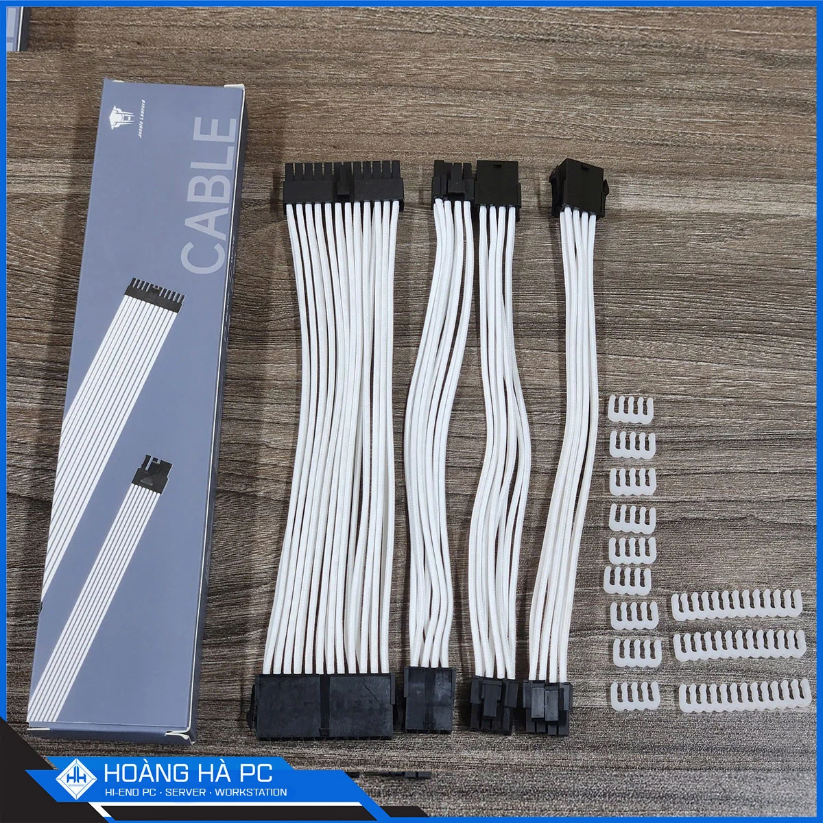 Dây nguồn nối dài Leopard ARGB VGA 3x8 Pin White - NEW