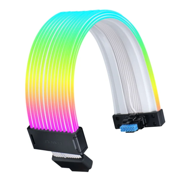 Dây nguồn nối dài Lian Li Strimer Wireless PW16-121W 12V-2x6 12 Light Guides ARGB - NEW