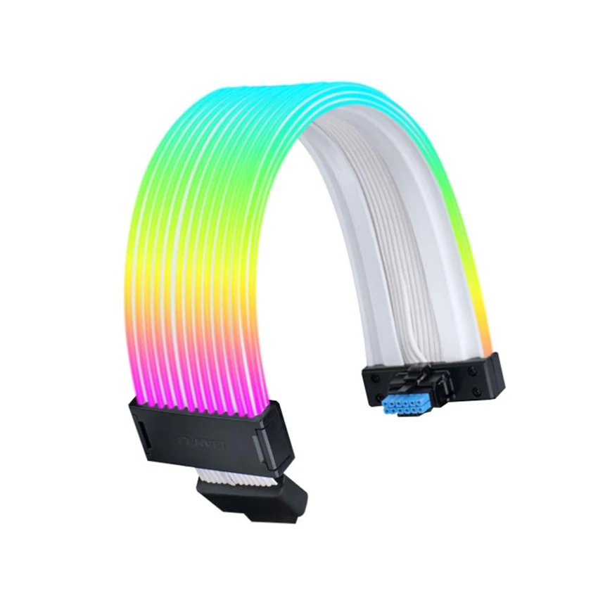 Dây nguồn nối dài Lian Li Strimer Wireless PW8-1W GPU 2x8 Pin ARGB - NEW
