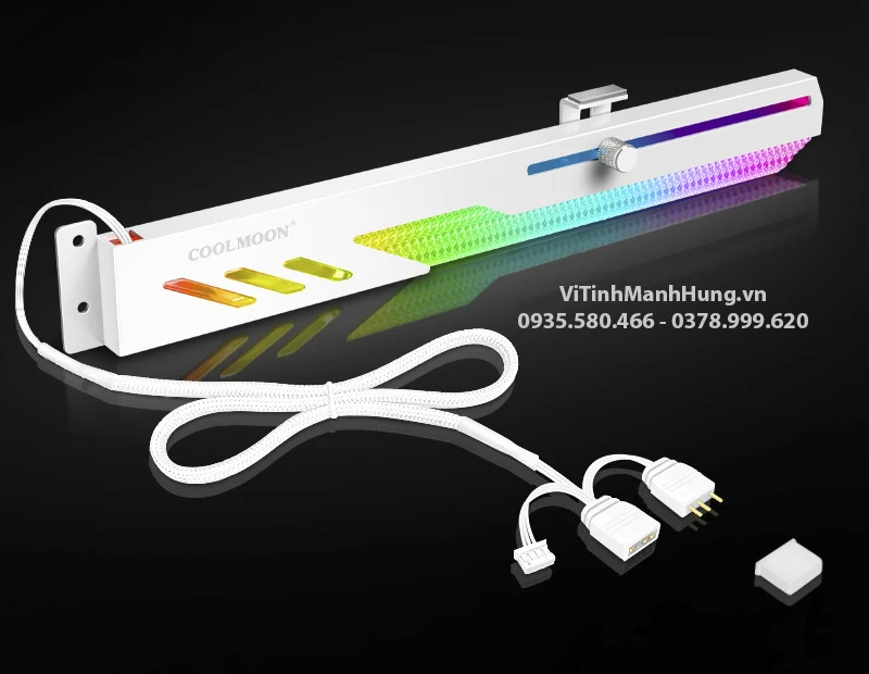 Giá đỡ VGA Coolmoon GT8 Led ARGB Sync Main / Hub - NEW