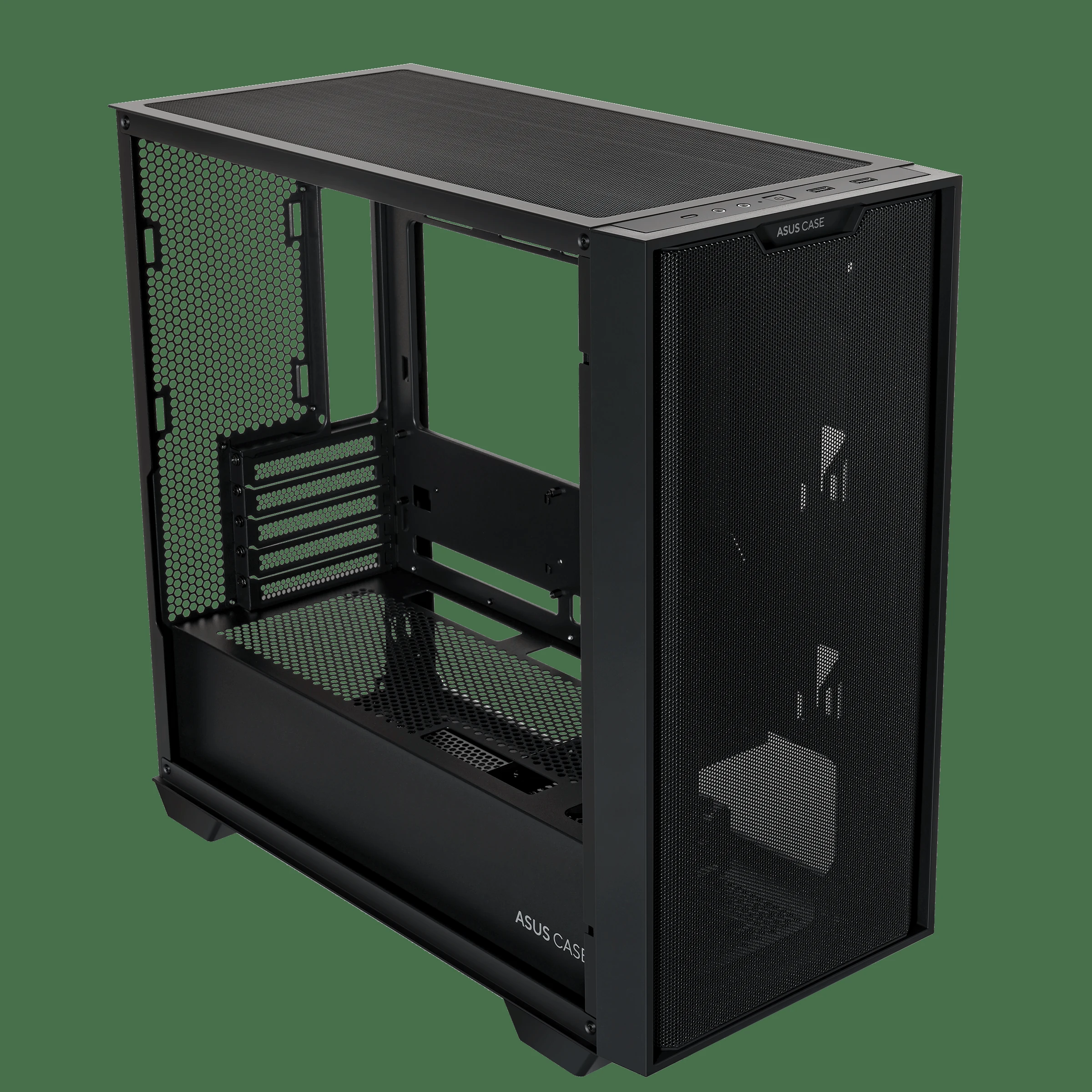 Vỏ Case PC ASUS A21 Black - M-ATX - Đen - NEW