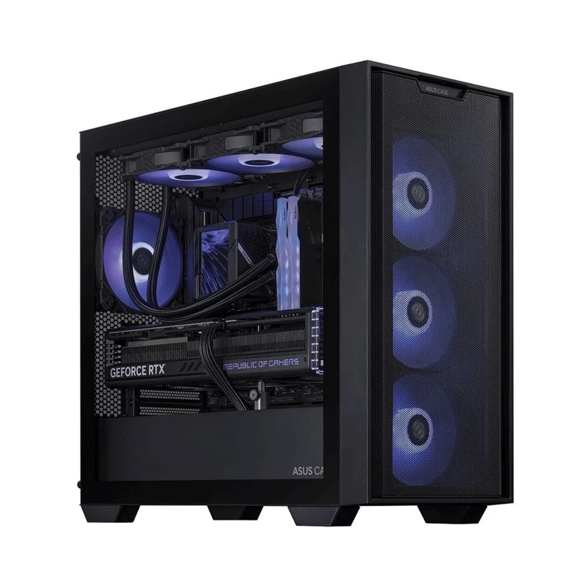 Vỏ Case PC ASUS A21 Black - M-ATX - Đen - NEW