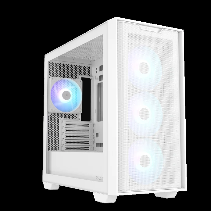 Vỏ Case PC ASUS A21 PLUS White - M-ATX - Trắng - NEW