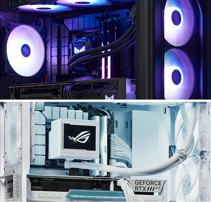 Vỏ Case PC ASUS A23 PLUS White - M-ATX - Trắng - NEW
