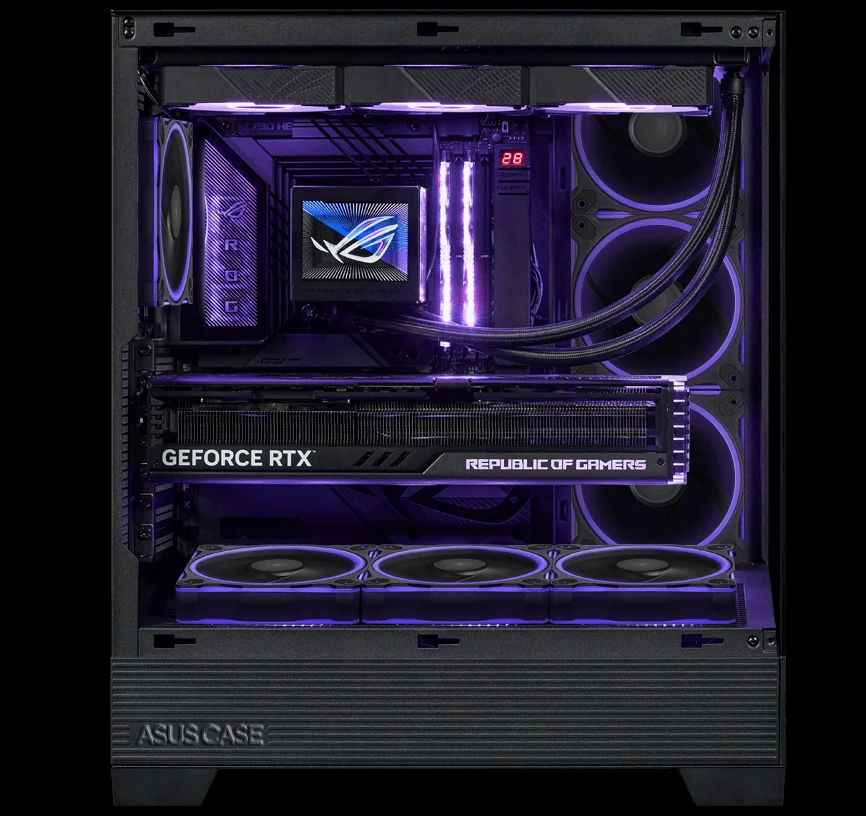 Vỏ Case PC ASUS A31 Black - ATX - Đen - NEW