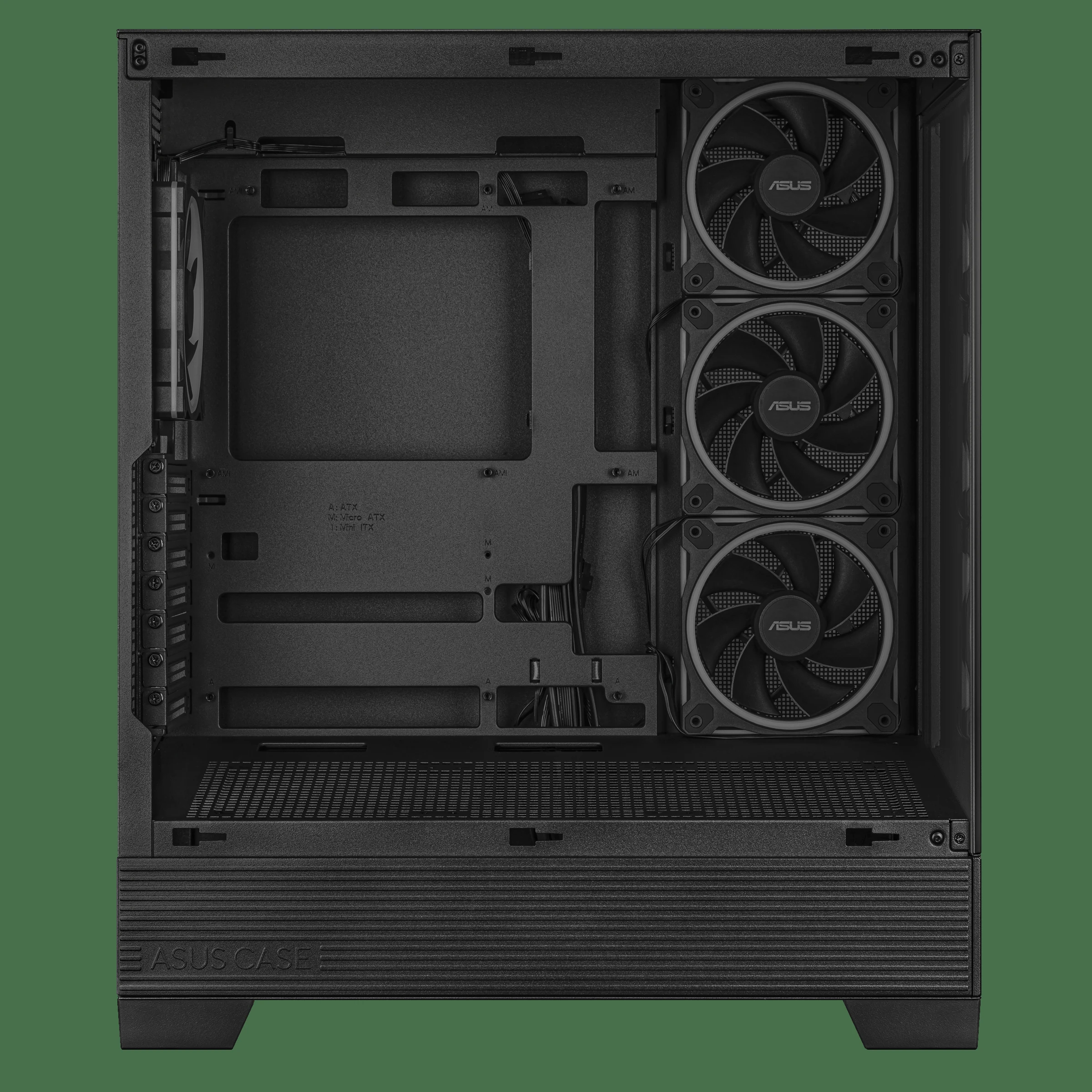Vỏ Case PC ASUS A31 PLUS Black - ATX - Đen - NEW