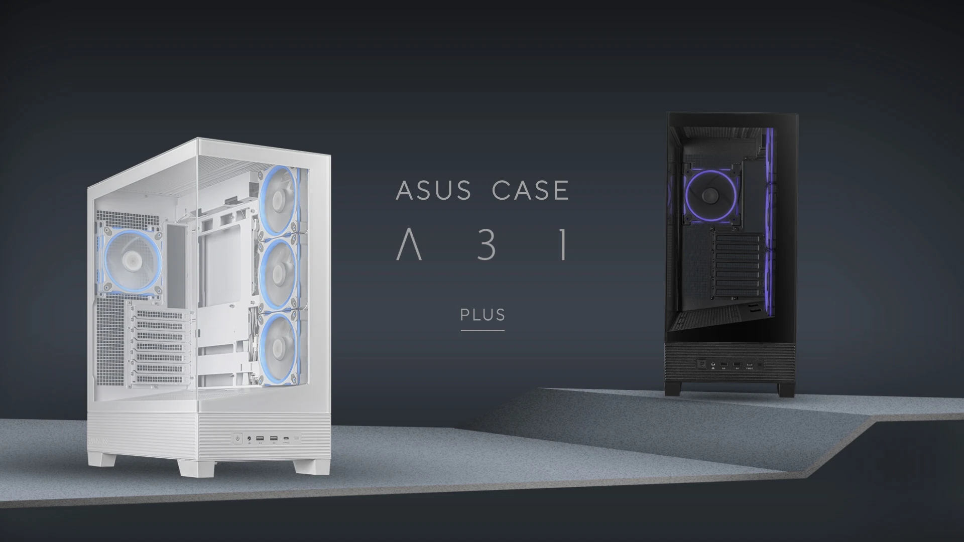 Vỏ Case PC ASUS A31 PLUS White - ATX - Trắng - NEW