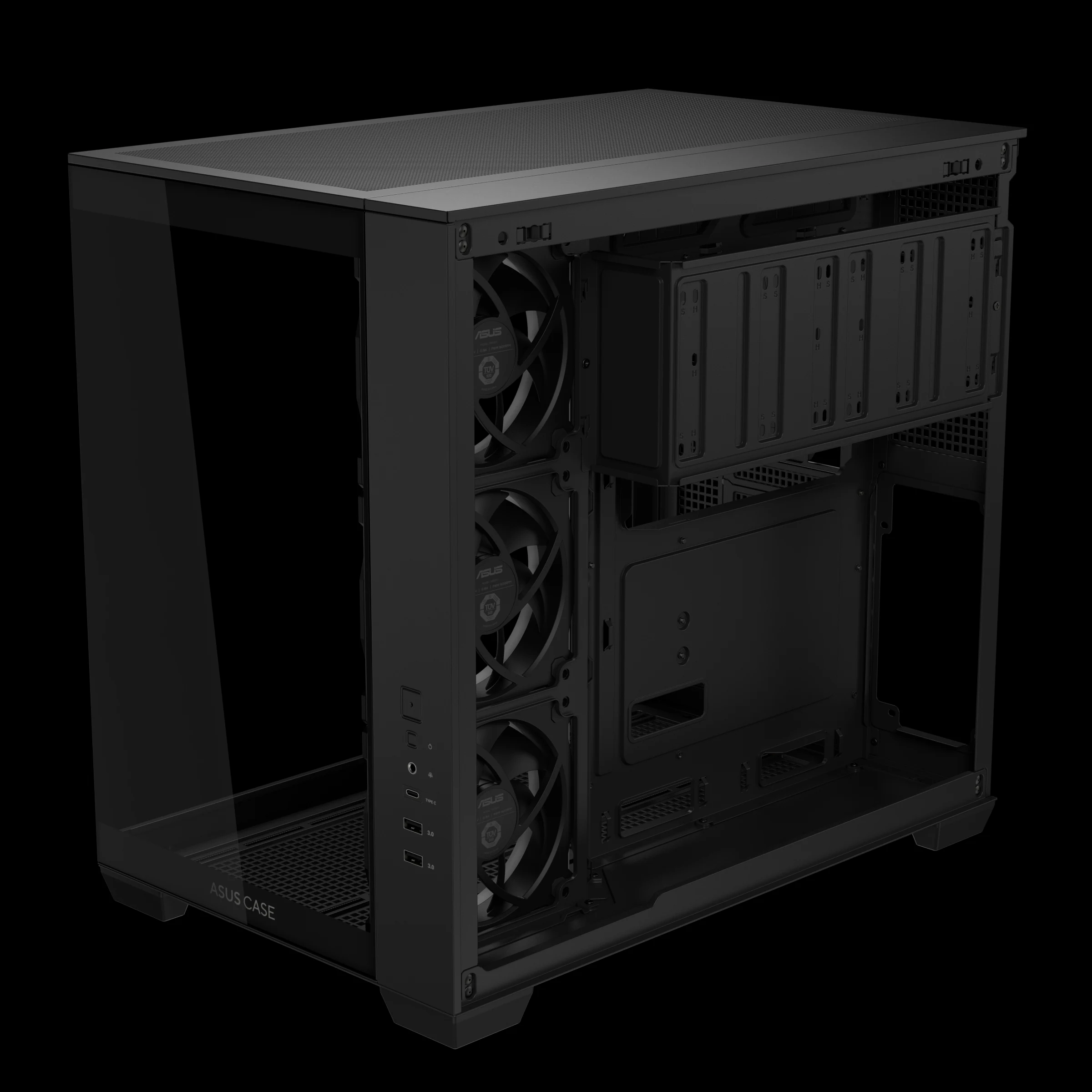 Vỏ Case PC ASUS A32 Black - ATX - Đen - NEW