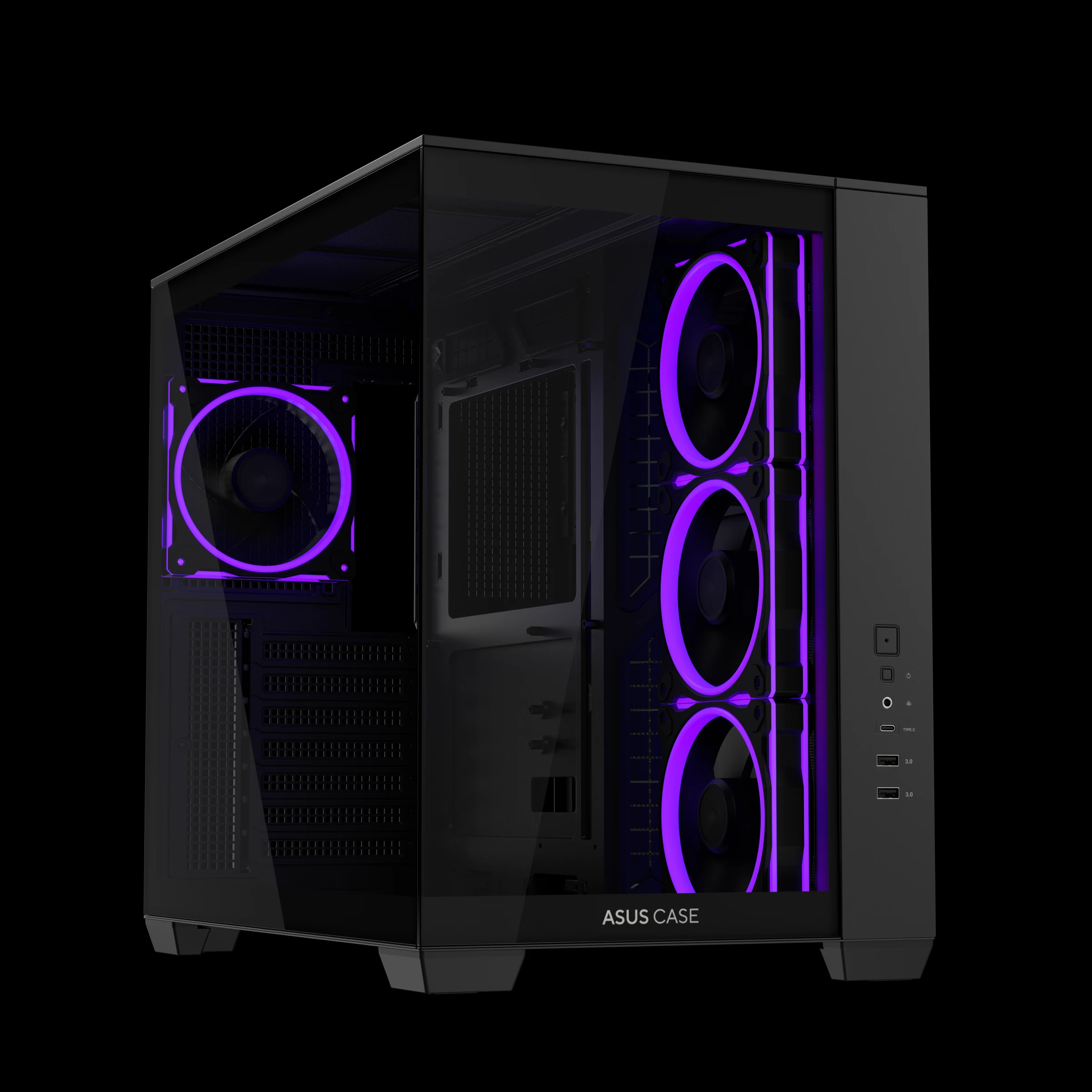 Vỏ Case PC ASUS A32 PLUS Black - ATX - Đen - NEW