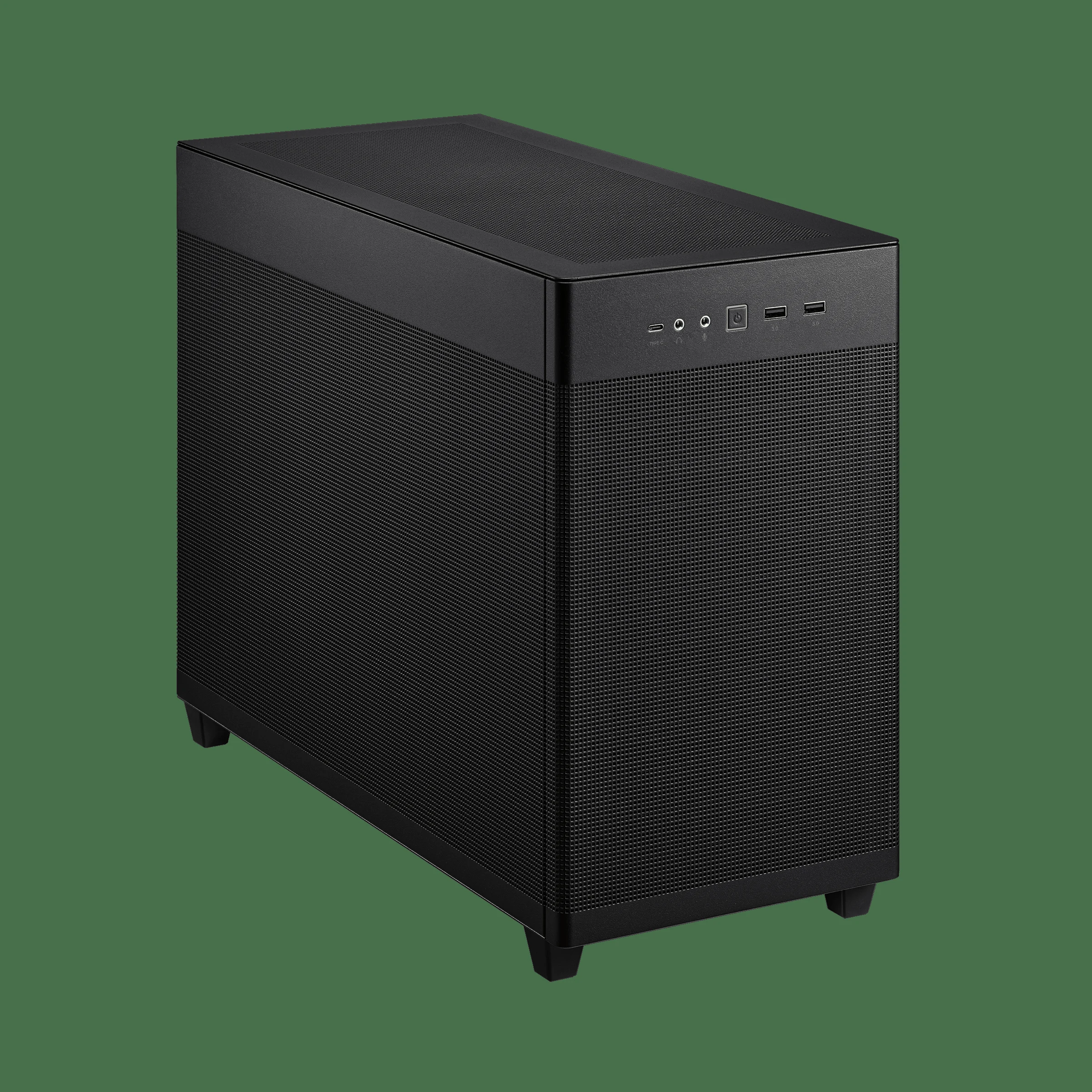 Vỏ Case PC ASUS Prime AP201 Mesh Black - M-ATX - Đen - NEW
