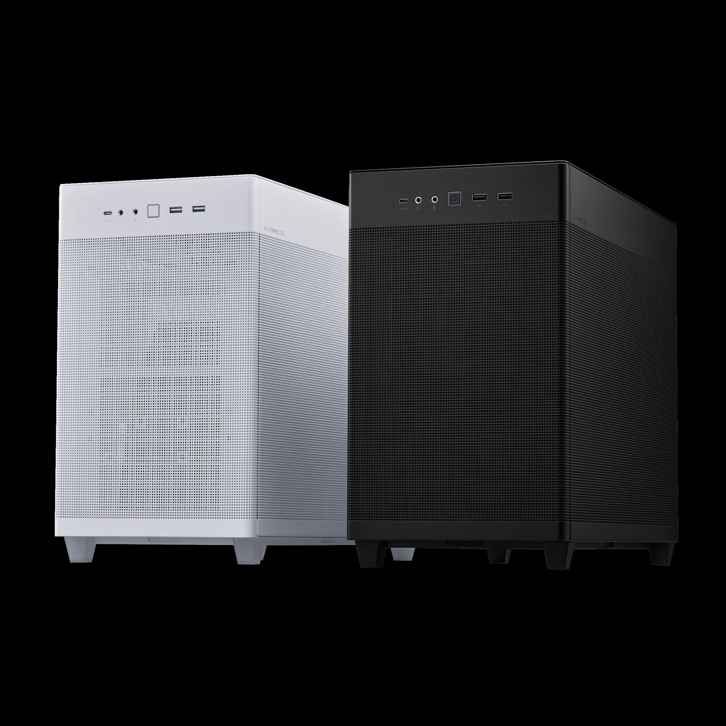 Vỏ Case PC ASUS Prime AP201 Mesh White - M-ATX - Trắng - NEW