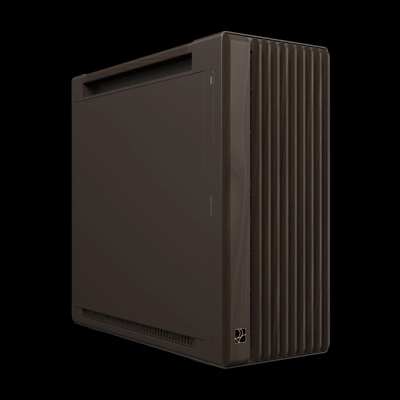 Vỏ Case PC ASUS ProArt PA602 Wood Edition Retro Brown Metal Panel - E-ATX - Nâu/Gỗ - NEW