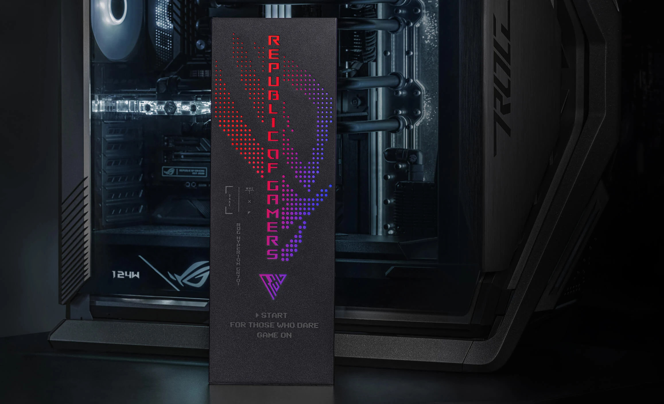 Vỏ Case PC ASUS ROG Hyperion GR701 Black - E-ATX - Đen - NEW