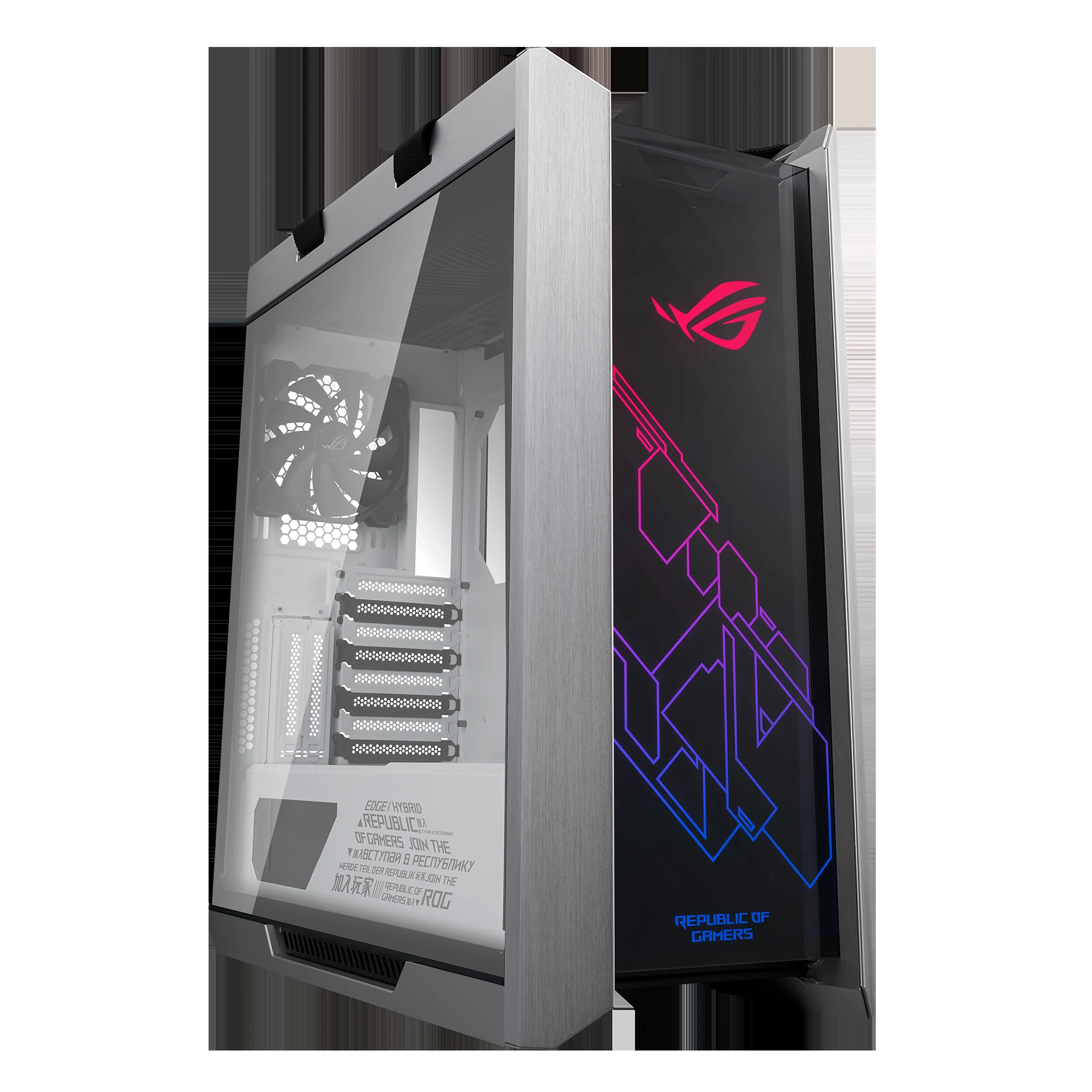 Vỏ Case PC ASUS ROG Strix Helios GX601 White Edition - E-ATX - Trắng - NEW