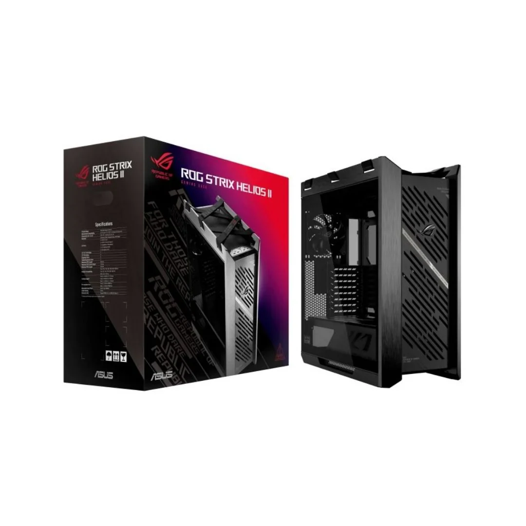 Vỏ Case PC ASUS ROG Strix Helios II GX601S Black - E-ATX - Đen - NEW