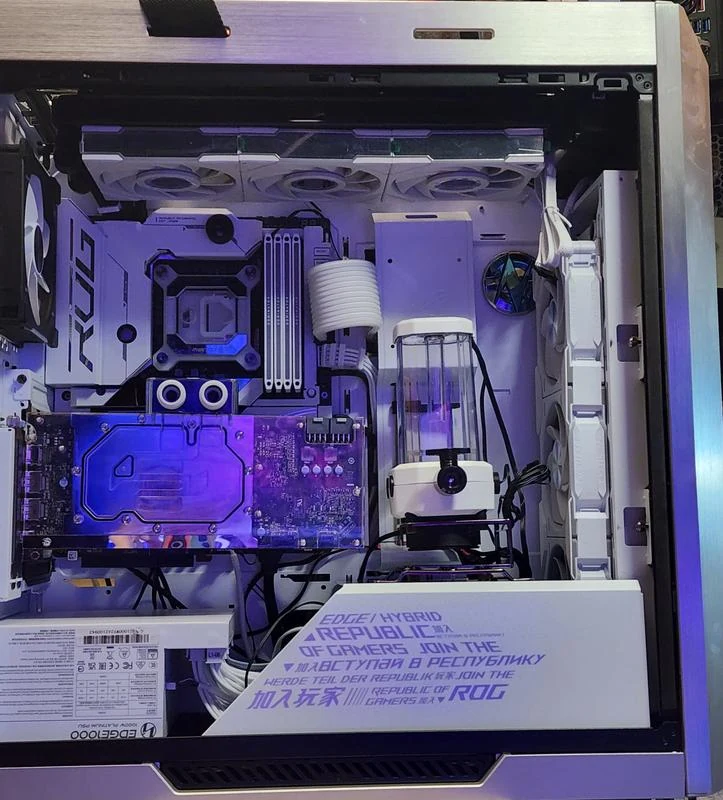 Vỏ Case PC ASUS ROG Strix Helios II GX601S White Edition - E-ATX - Trắng - NEW