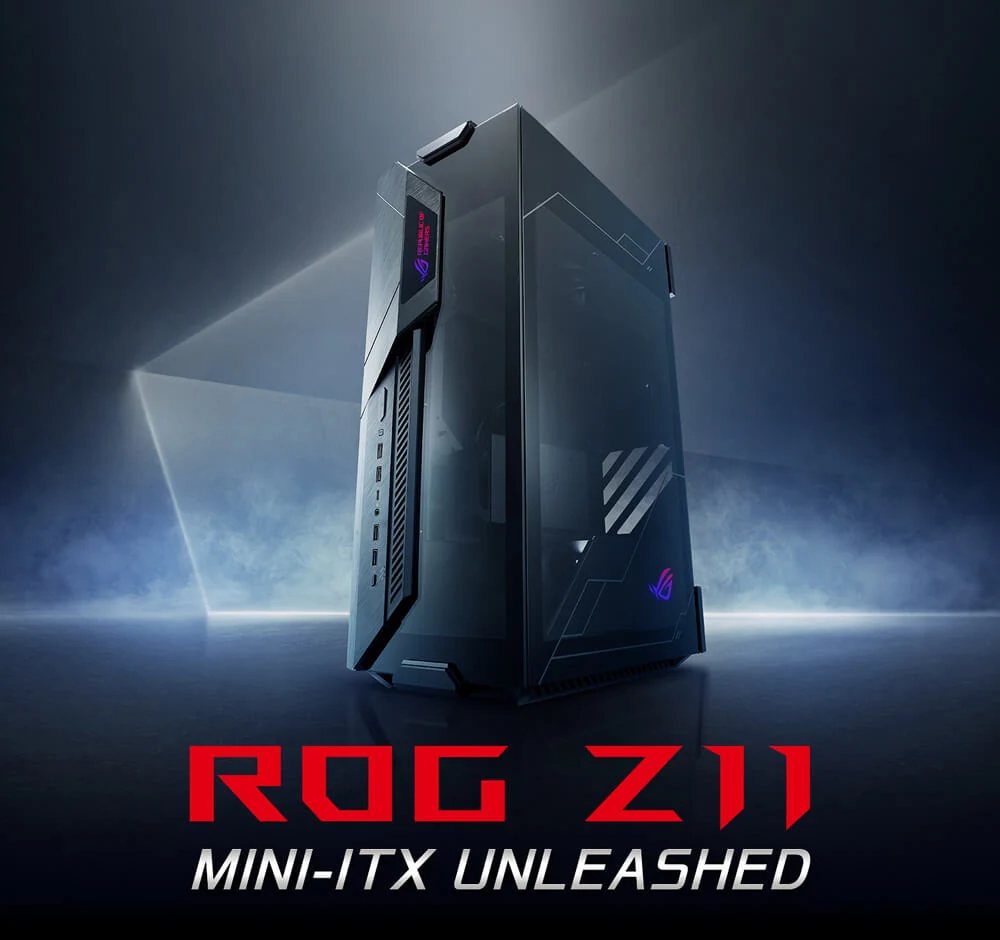 Vỏ Case PC ASUS ROG Z11 Black - Mini-ITX - Đen - NEW
