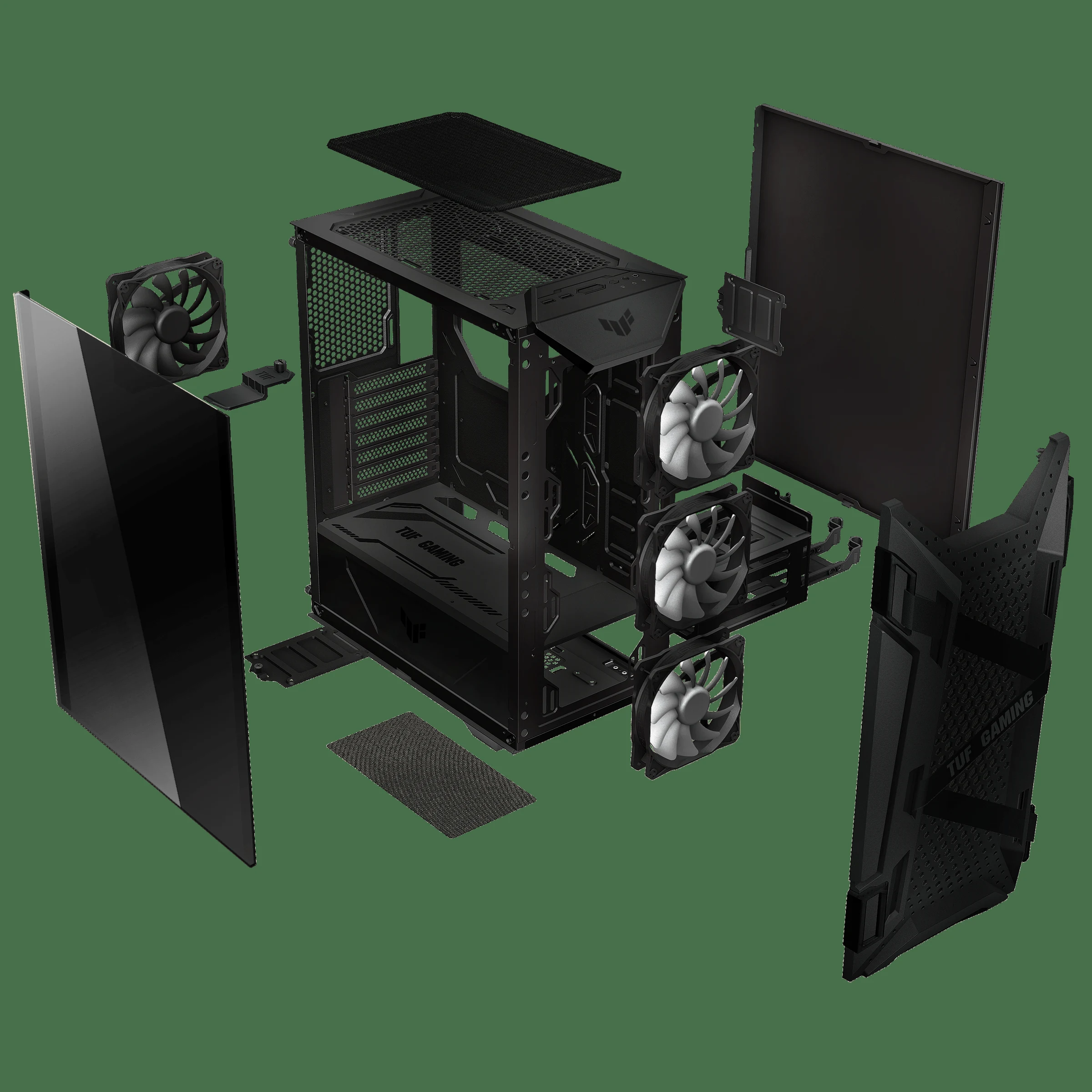 Vỏ Case PC ASUS TUF Gaming GT301 Black - ATX - Đen - NEW