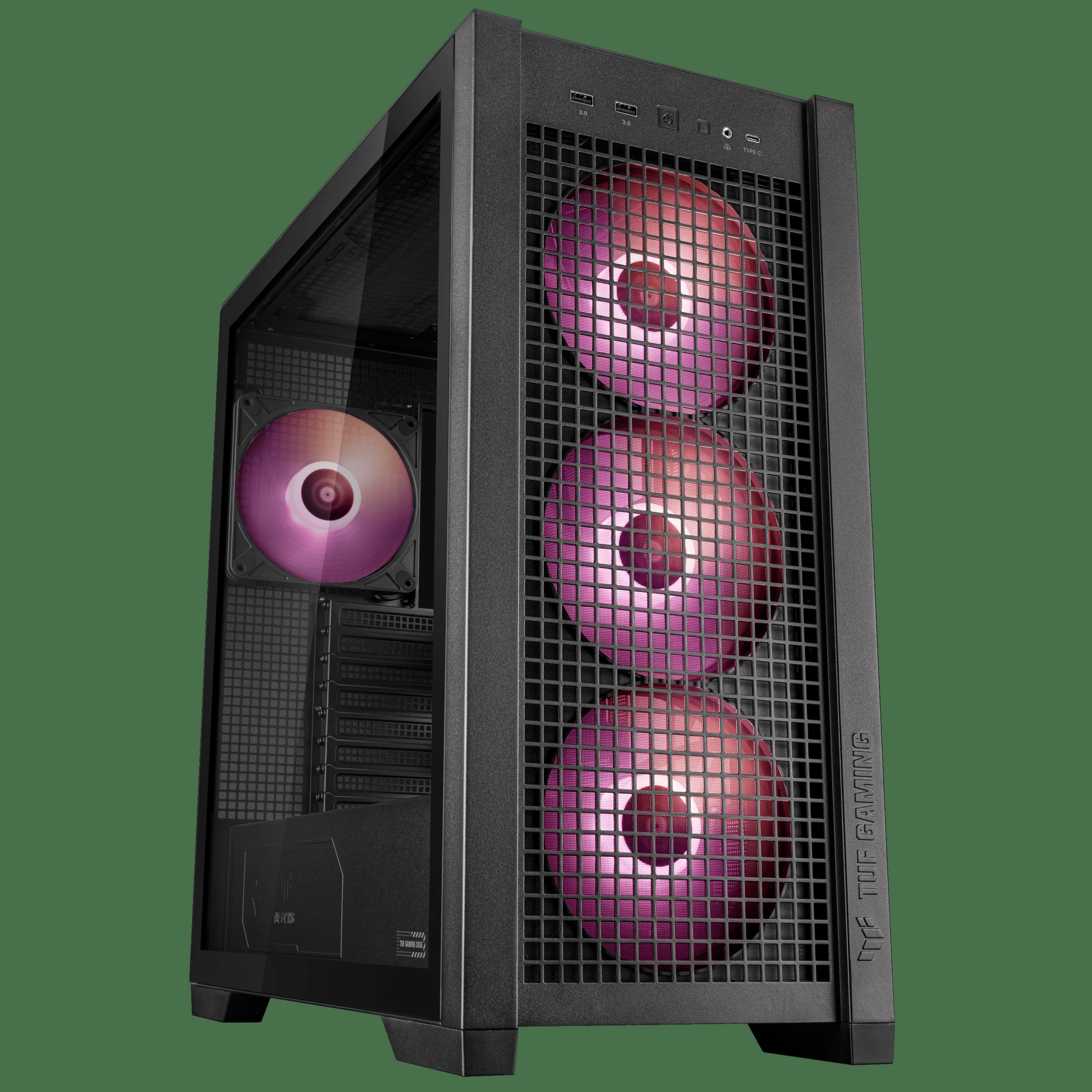 Vỏ Case PC ASUS TUF Gaming GT302 ARGB Black - ATX - Đen - NEW