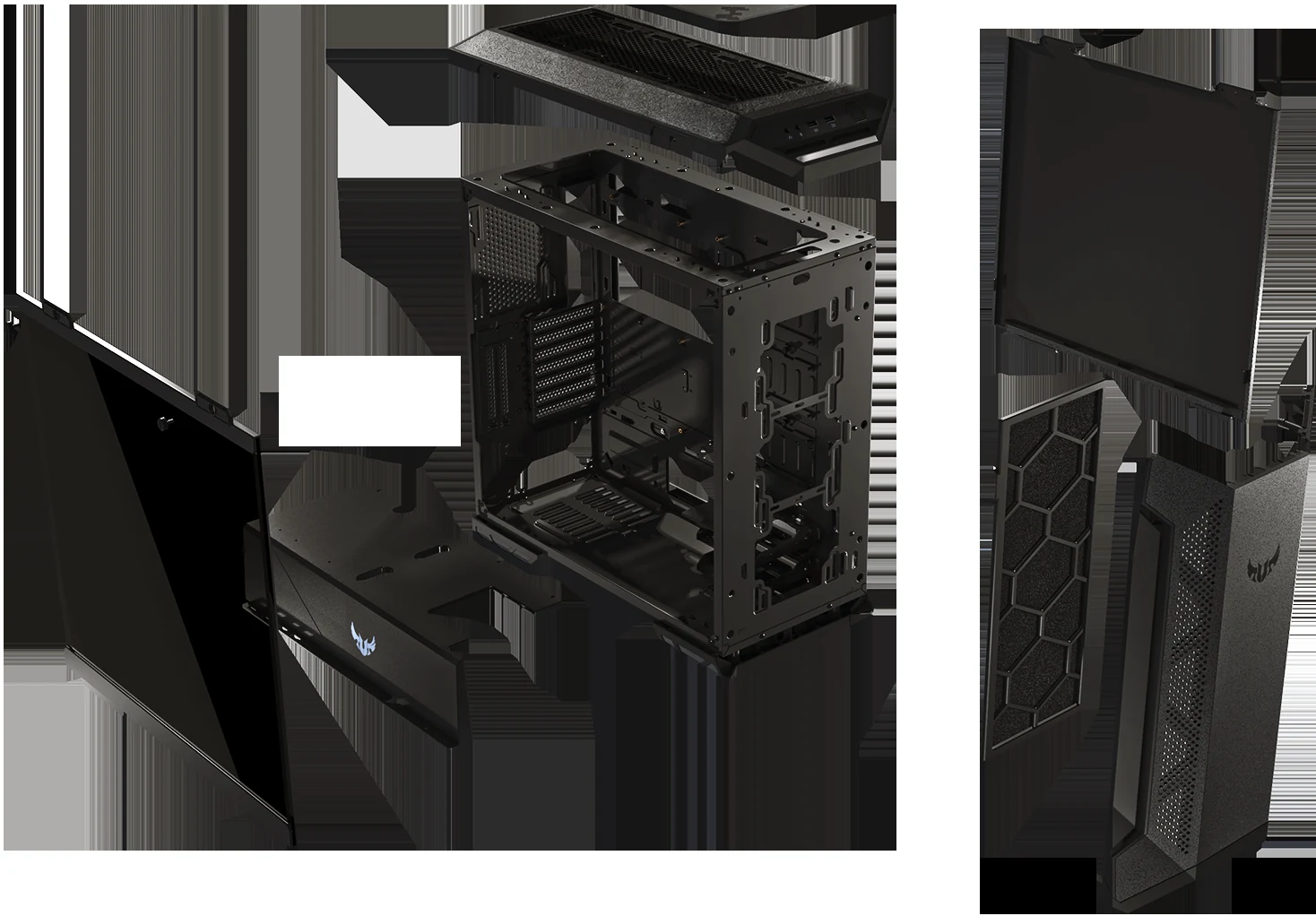 Vỏ Case PC ASUS TUF Gaming GT501VC Black - E-ATX - Đen - NEW
