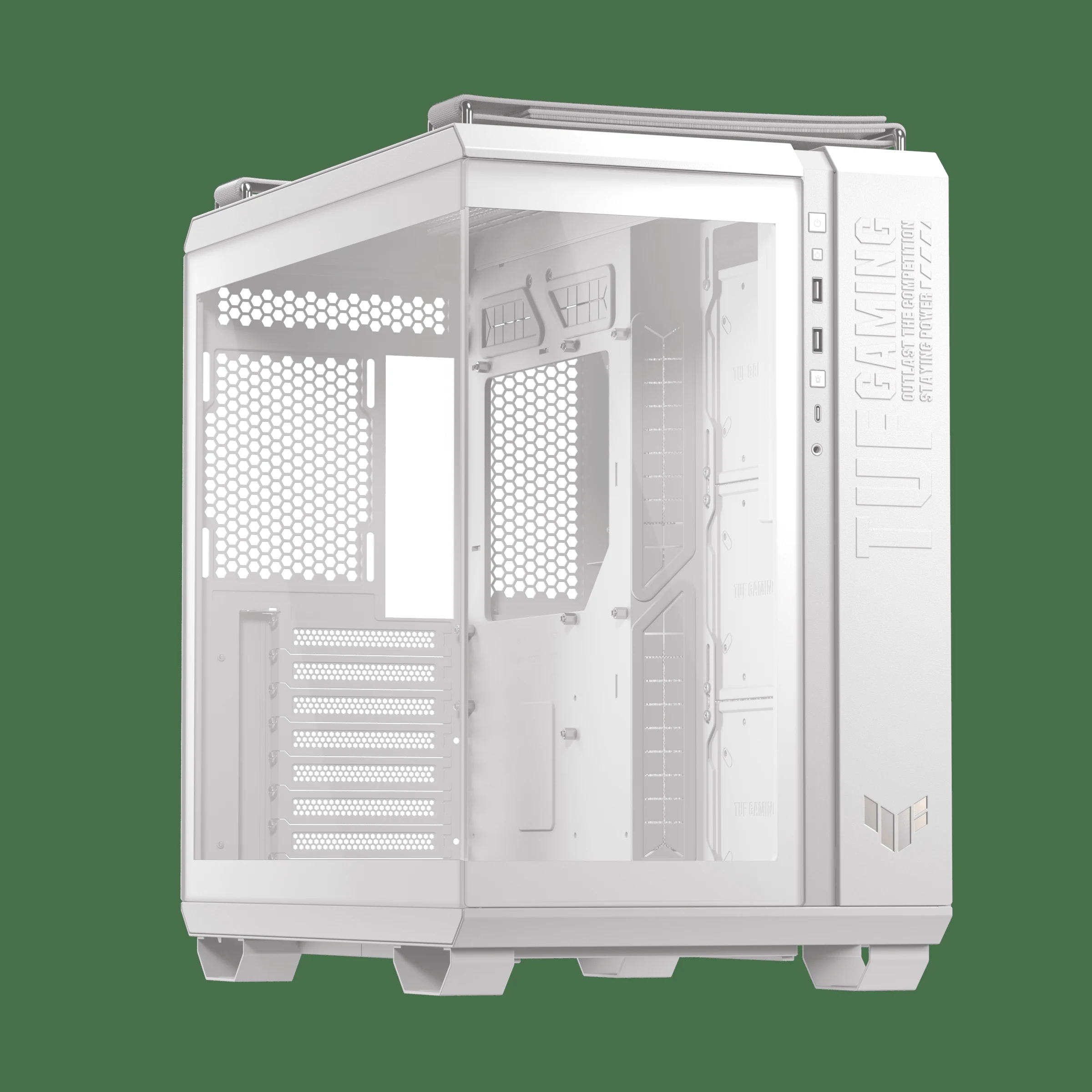 Vỏ Case PC ASUS TUF Gaming GT502 Horizon White - ATX - Trắng - NEW