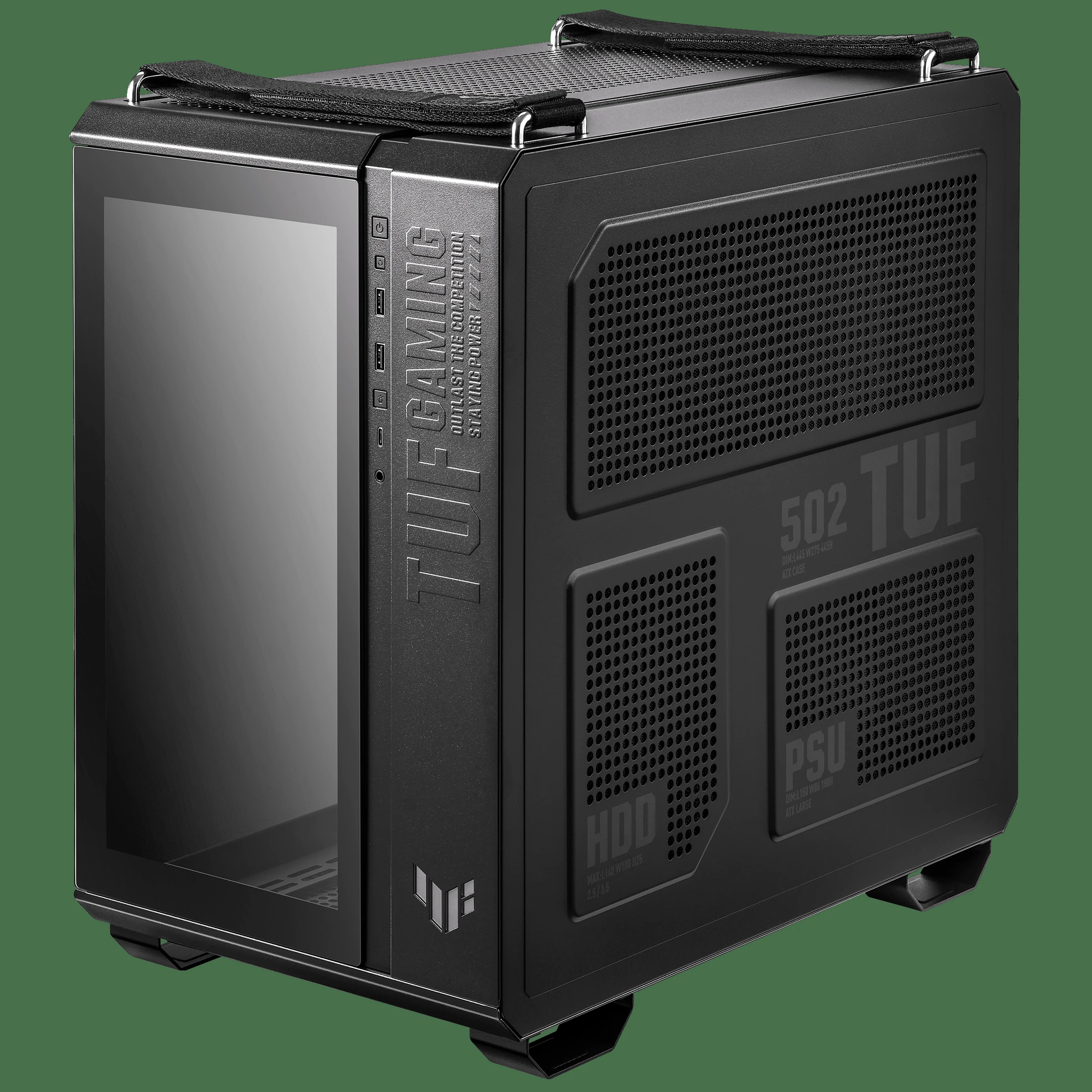 Vỏ Case PC ASUS TUF Gaming GT502 PLUS Black - ATX - Đen - NEW