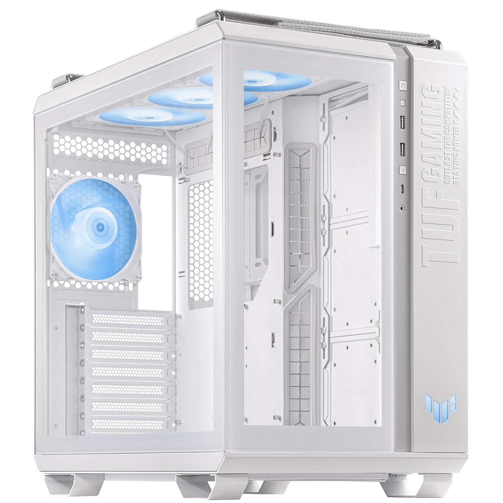 Vỏ Case PC ASUS TUF Gaming GT502 White - ATX - Trắng - NEW